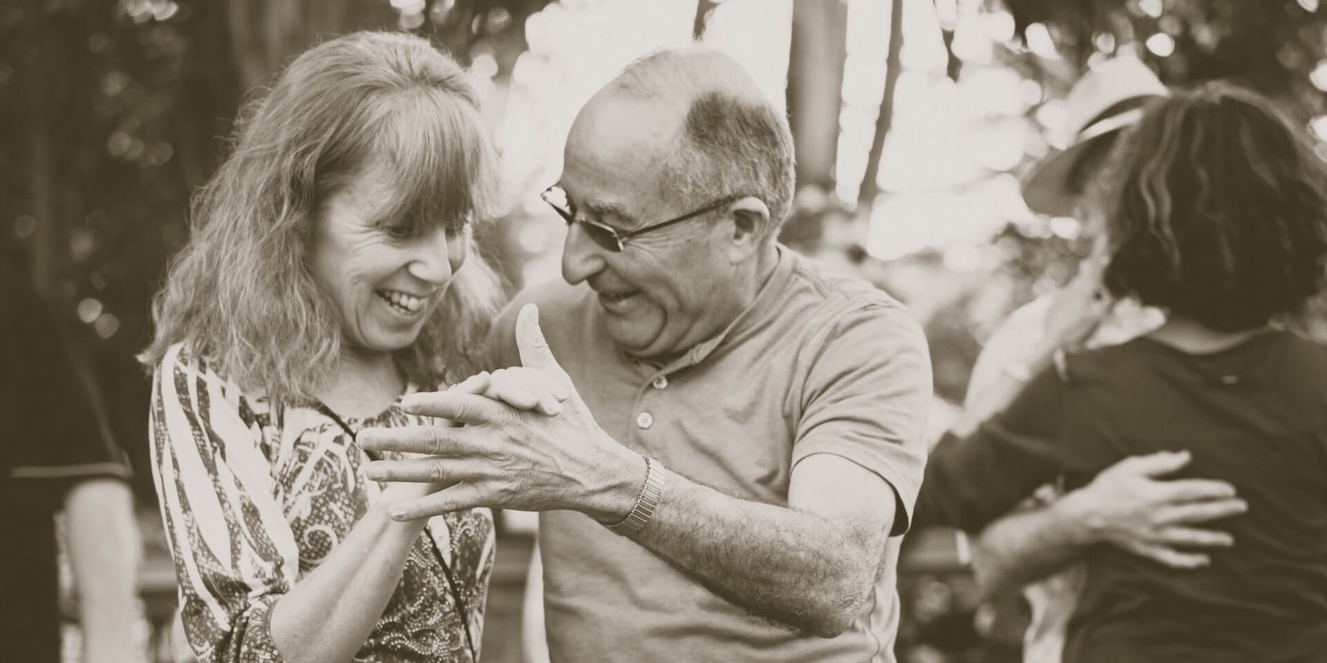 senior couple dancing senior couple dancing together