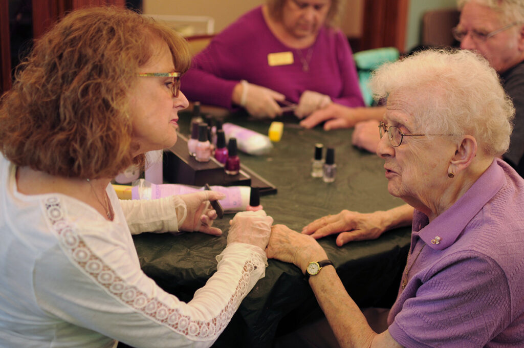 Christian-Haven-Nails-3 Resident & Caregiver