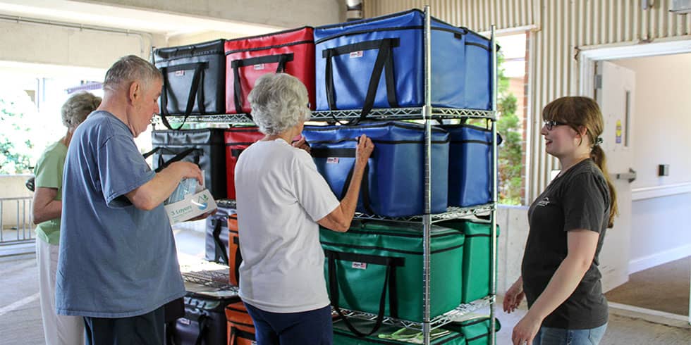 Meals at Home - 1 Volunteer delivering meals